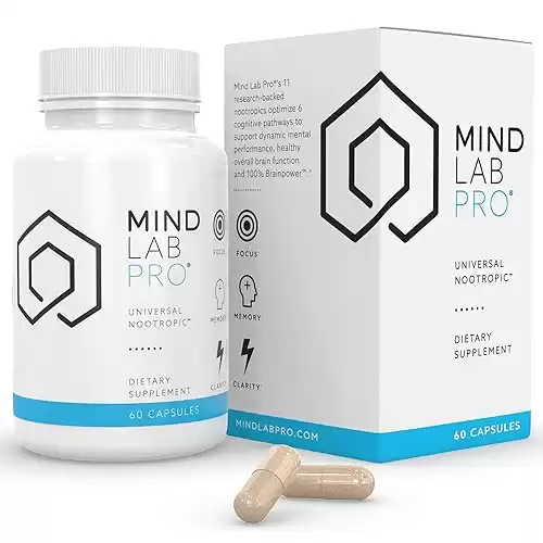 Mind Lab Pro® Universal Nootropic™ Brain Booster Supplement for Focus